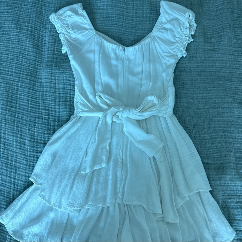 Altar'd State White Ruffle Romper - Picture 11 of 12